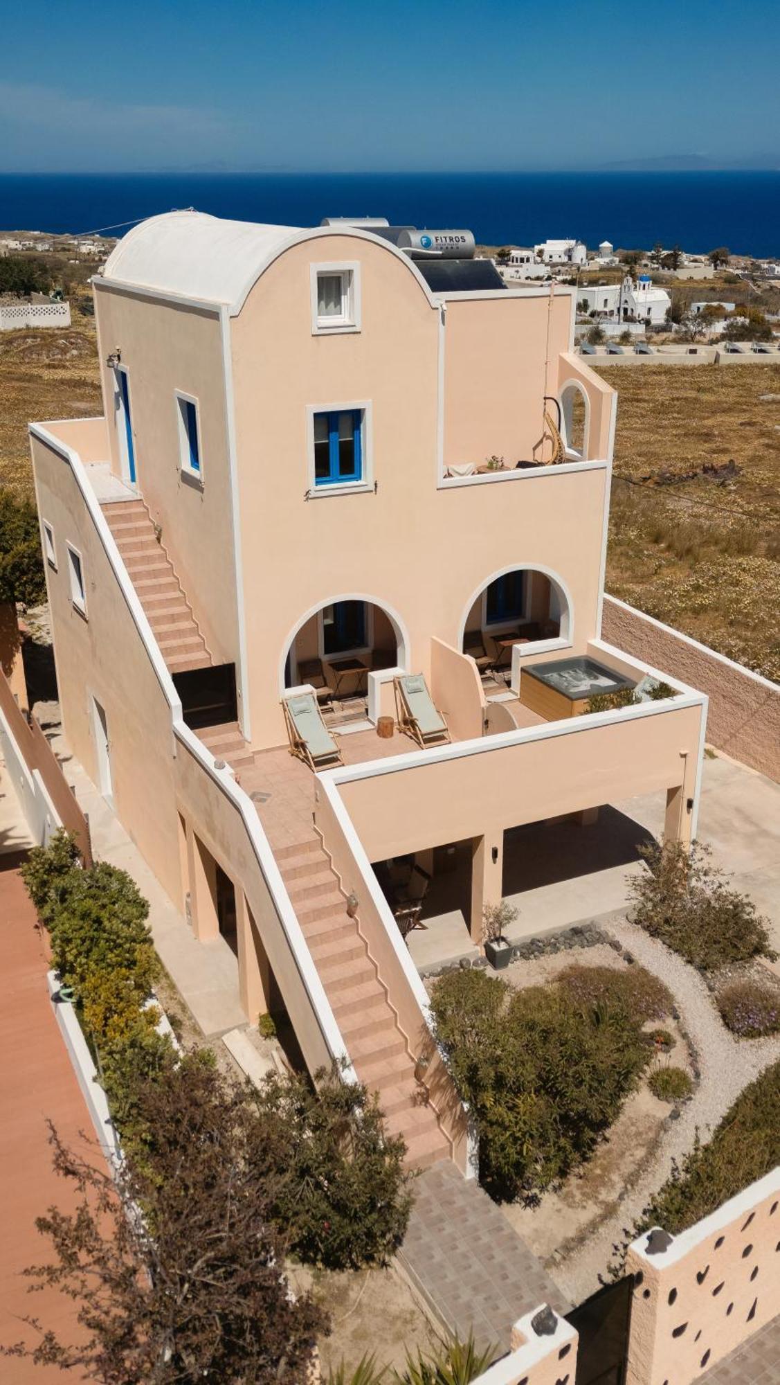 San Constantino Boutique Villa サントリーニ エクステリア 写真